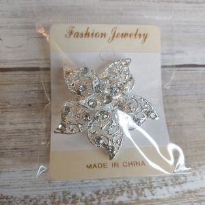 Rhinestone brooch